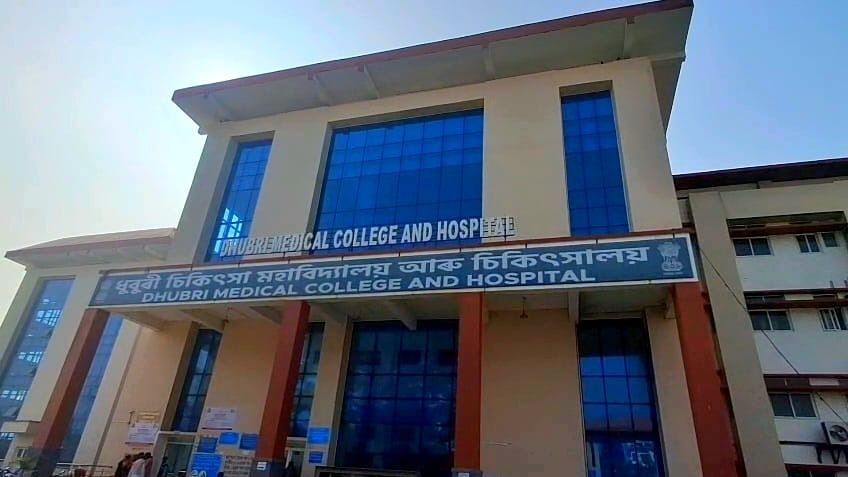 Abandoned newborn girl rescued from Dhubri Medical College premises, under intensive care Abandoned newborn girl rescued from Dhubri Medical College premises, under intensive care