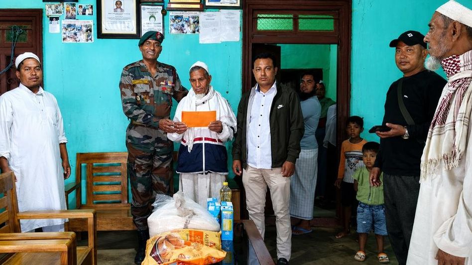 Assam Rifles honours Manipur’s ‘Water Healer’ for decades of humanitarian service Assam Rifles honours Manipur’s ‘Water Healer’ for decades of humanitarian service
