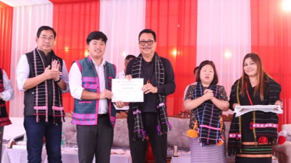 Arunachal Dy CM Chowna Mein inaugurates key connectivity projects in Lohit Arunachal Dy CM Chowna Mein inaugurates key connectivity projects in Lohit