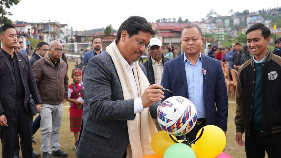 ‘Investment in youth, not expenditure’: Meghalaya CM Conrad Sangma opens Rs 3.57 crore Umlyngka stadium ‘Investment in youth, not expenditure’: Meghalaya CM Conrad Sangma opens Rs 3.57 crore Umlyngka stadium
