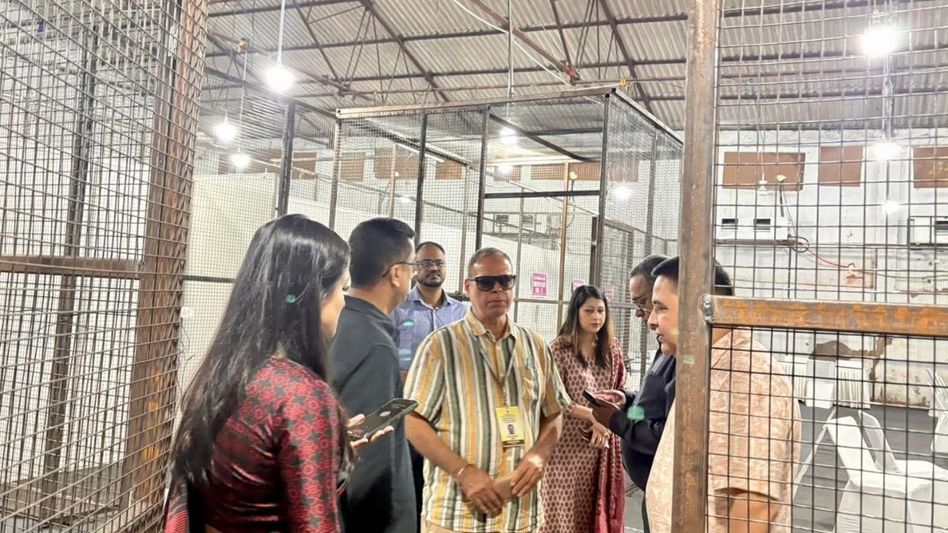 EC Special Observer reviews counting preparedness at Amingaon ahead of Assam result day EC Special Observer reviews counting preparedness at Amingaon ahead of Assam result day