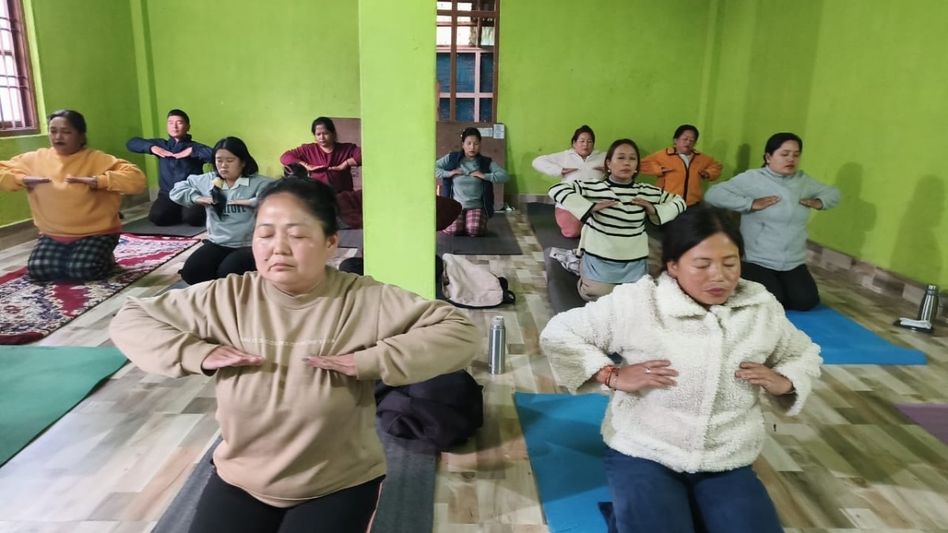 Art of Living Foundation conducts rural happiness programme in Sikkim's Uttarey Art of Living Foundation conducts rural happiness programme in Sikkim's Uttarey