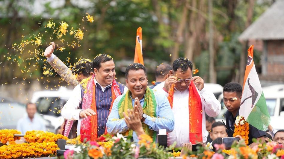 Bodoland People's Front's Charan Boro secures third consecutive Mazbat win with decisive margin Bodoland People's Front's Charan Boro secures third consecutive Mazbat win with decisive margin