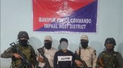 Active KYKL cadre held in Manipur's Imphal East during security operation Active KYKL cadre held in Manipur's Imphal East during security operation
