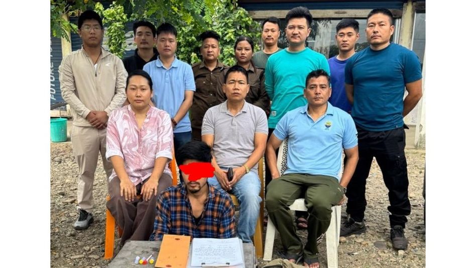 Arunachal: Man held with suspected heroin and ganja in Pasighat operation Arunachal: Man held with suspected heroin and ganja in Pasighat operation