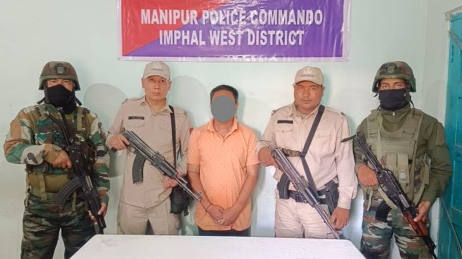 Manipur police arrest KCP cadre linked to explosion near Imphal airport Manipur police arrest KCP cadre linked to explosion near Imphal airport