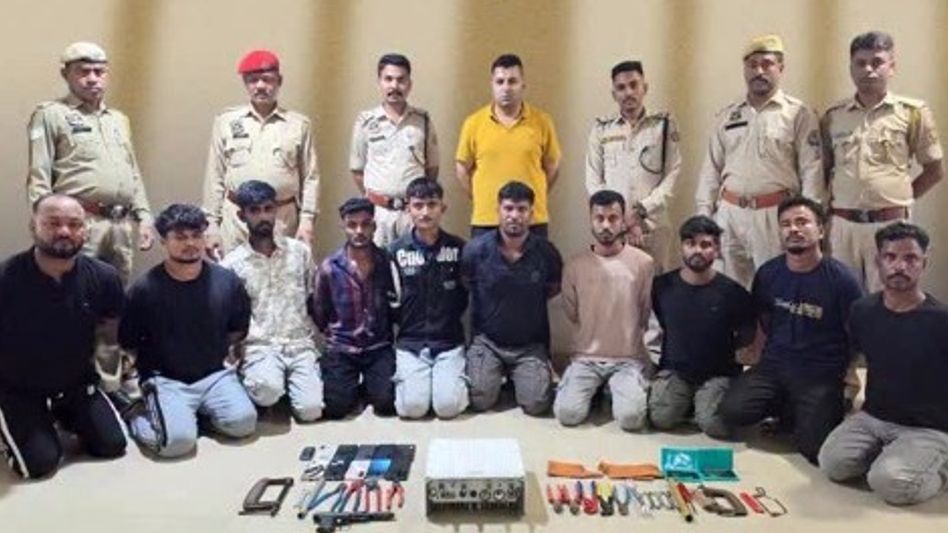 Assam police arrest 10 in crackdown on telecom tower theft and loot network Assam police arrest 10 in crackdown on telecom tower theft and loot network