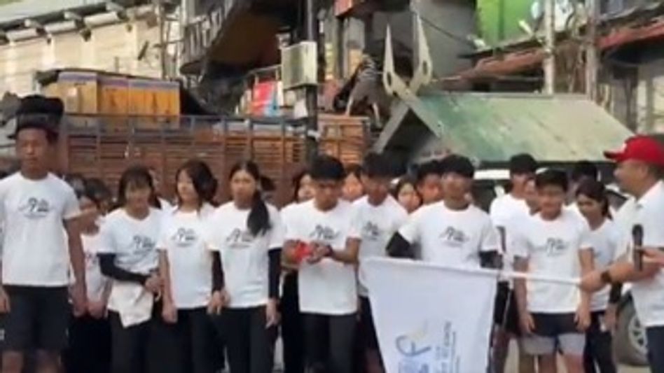 Akashvani Kohima organises marathon to mark 90 years of broadcasting in India Akashvani Kohima organises marathon to mark 90 years of broadcasting in India