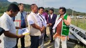 Union Minister reviews infrastructure projects in Arunachal’s Lower Siang, flags delays in bridge works Union Minister reviews infrastructure projects in Arunachal’s Lower Siang, flags delays in bridge works