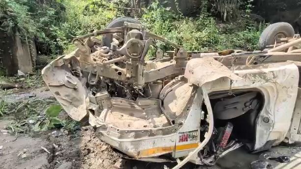One killed, another injured as pickup vehicle plunges off NH-27 in Assam’s Dima Hasao