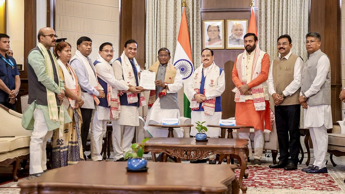 Assam Guv Lakshman Prasad Acharya invites Himanta Biswa Sarma to form government in Assam