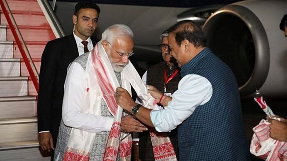 PM Modi, other dignitaries arrive in Guwahati for NDA govt's oath taking PM Modi, other dignitaries arrive in Guwahati for NDA govt's oath taking