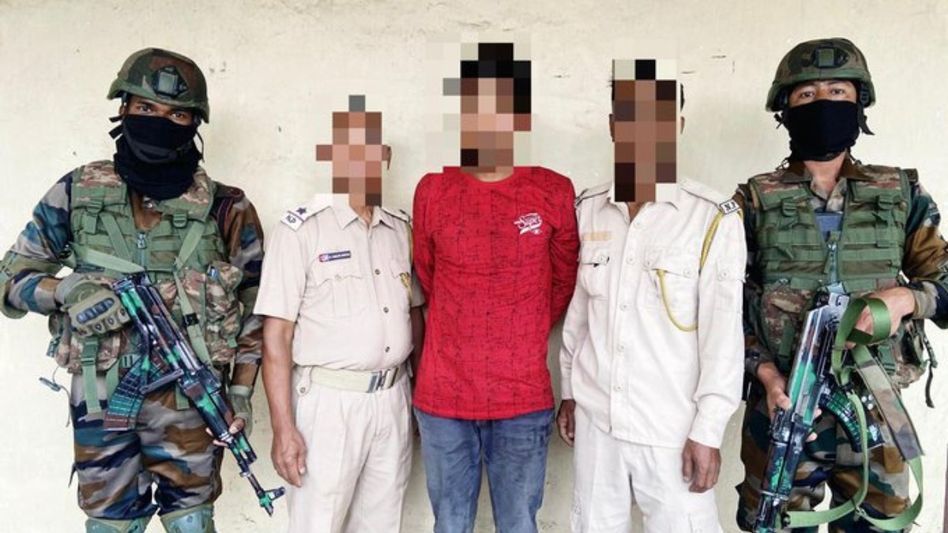 ULFA(I) cadre surrenders before security forces in Nagaland ULFA(I) cadre surrenders before security forces in Nagaland