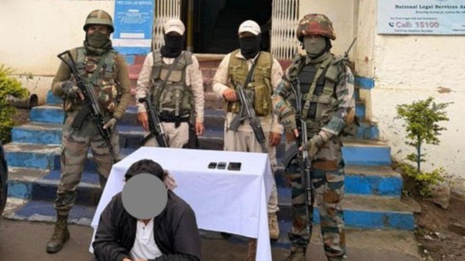 ZLF Commander-in-Chief held in Manipur extortion case ZLF Commander-in-Chief held in Manipur extortion case