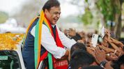 Himanta seeks blessings of Maa Kamakhya, Srimanta Sankardev ahead of third-term Himanta seeks blessings of Maa Kamakhya, Srimanta Sankardev ahead of third-term
