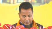 Charan Boro takes oath in Bodo as Minister-designate in BJP-Led NDA government in Assam Charan Boro takes oath in Bodo as Minister-designate in BJP-Led NDA government in Assam