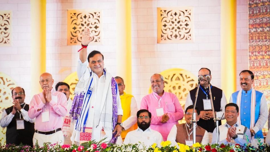 Union ministers hail Himanta-led NDA government, promise faster development in Assam Union ministers hail Himanta-led NDA government, promise faster development in Assam