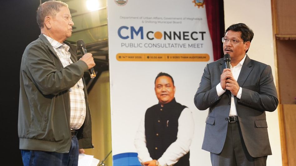 Meghalaya CM holds talks with community leaders on civic issues in Shillong Meghalaya CM holds talks with community leaders on civic issues in Shillong