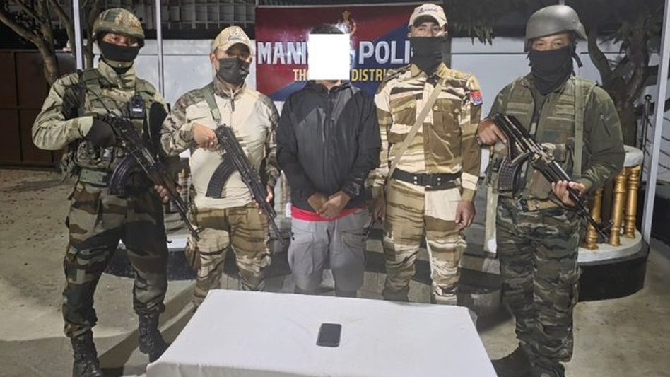 Manipur police arrest KCP cadre, recover ammunition after targeted shooting probe Manipur police arrest KCP cadre, recover ammunition after targeted shooting probe