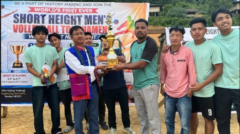 Arunachal Pradesh hosts world’s first short-height men’s volleyball tournament with modified net system