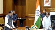 Chandramohan Patowary sworn in as Pro-tem Speaker of 16th Assam Legislative Assembly Chandramohan Patowary sworn in as Pro-tem Speaker of 16th Assam Legislative Assembly