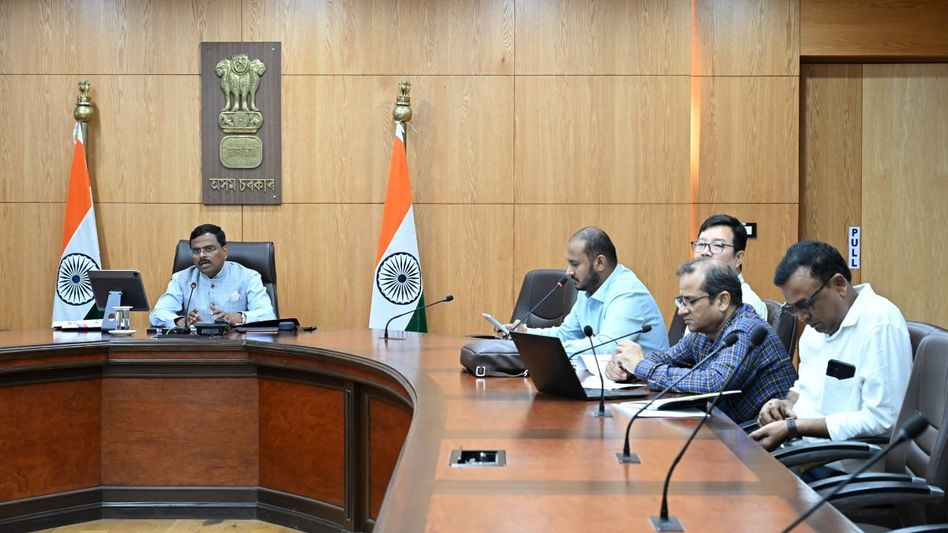 Assam moves to fast-track development projects, muga silk branding and road land clearances Assam moves to fast-track development projects, muga silk branding and road land clearances