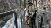 Army rescues stranded tourists on Nathu La route after landslide in Sikkim Army rescues stranded tourists on Nathu La route after landslide in Sikkim