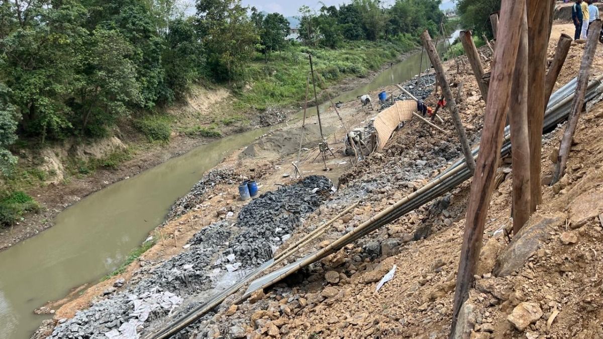 Manipur: Kshetrigao body defends earth excavation, says it aims to prevent floods