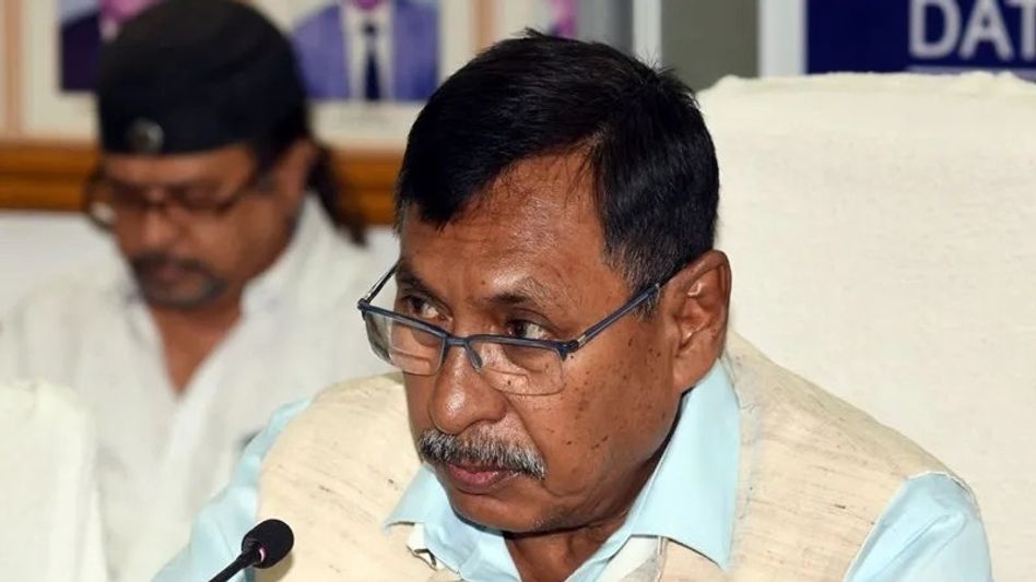 Senior political leader Rajen Gohain resigns from Assam Jatiya Parishad Senior political leader Rajen Gohain resigns from Assam Jatiya Parishad