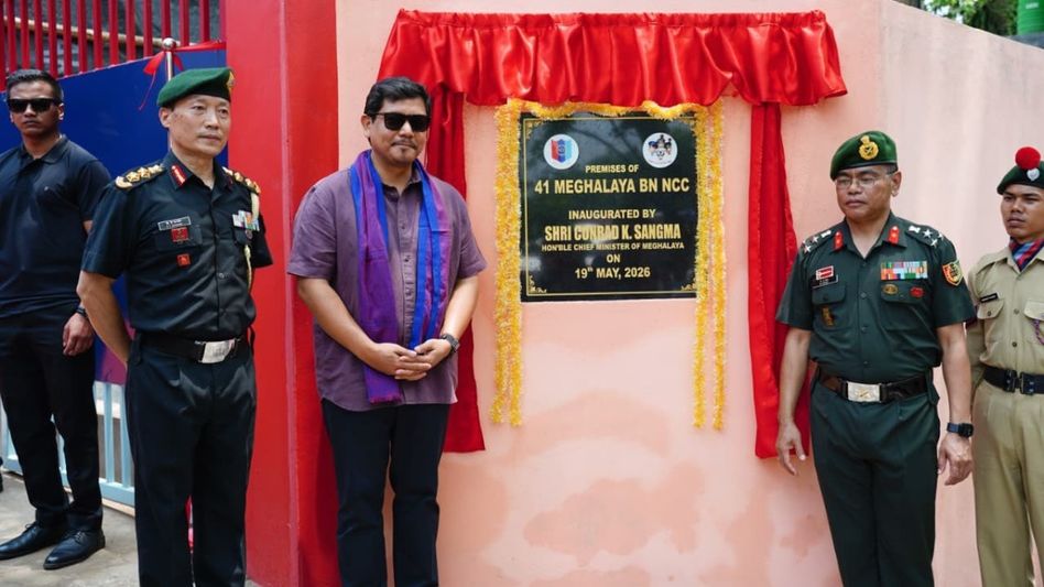 Conrad Sangma inaugurates 41 Meghalaya Battalion NCC at Tura Conrad Sangma inaugurates 41 Meghalaya Battalion NCC at Tura