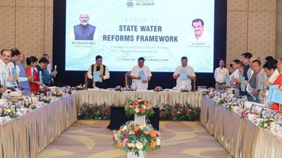 Centre pushes water governance reforms at Brahmaputra board meet in Guwahati Centre pushes water governance reforms at Brahmaputra board meet in Guwahati