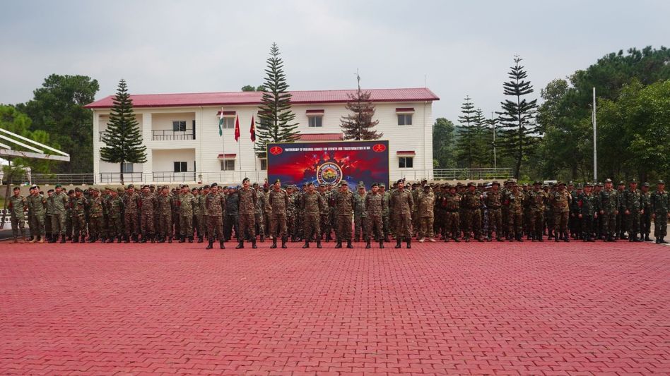 13 nations join counter-terror military exercise in Meghalaya 13 nations join counter-terror military exercise in Meghalaya