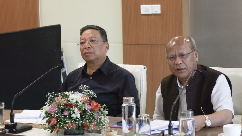 Meghalaya Assembly building work on track, says Speaker after review meeting Meghalaya Assembly building work on track, says Speaker after review meeting
