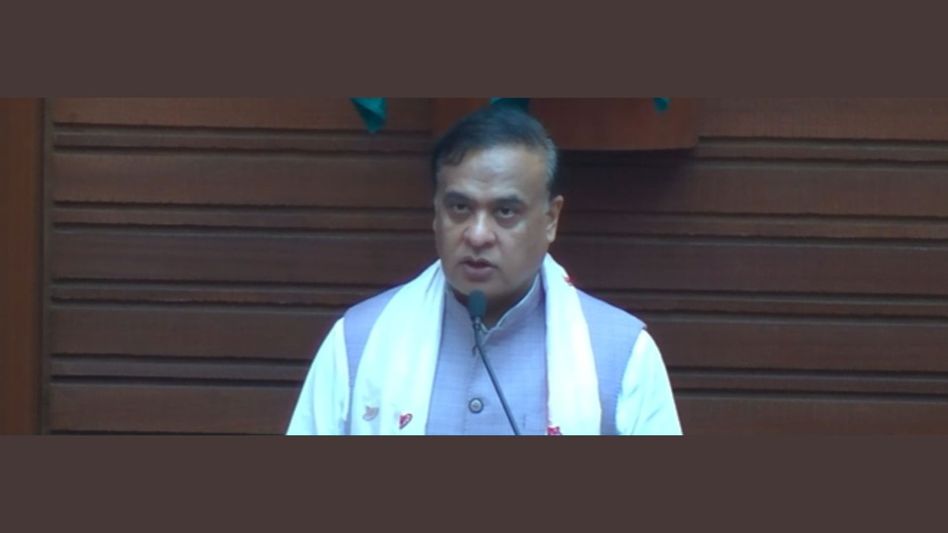 Himanta Biswa Sarma takes oath as MLA on first day of Assam Assembly session Himanta Biswa Sarma takes oath as MLA on first day of Assam Assembly session