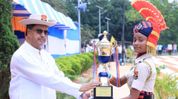 Tripura CM attends passing out parade of police constables in Narsingarh Tripura CM attends passing out parade of police constables in Narsingarh
