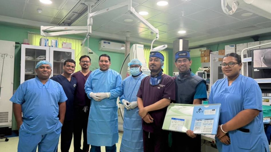 Tripura records first successful uterine AVM embolization at GBP Hospital Tripura records first successful uterine AVM embolization at GBP Hospital