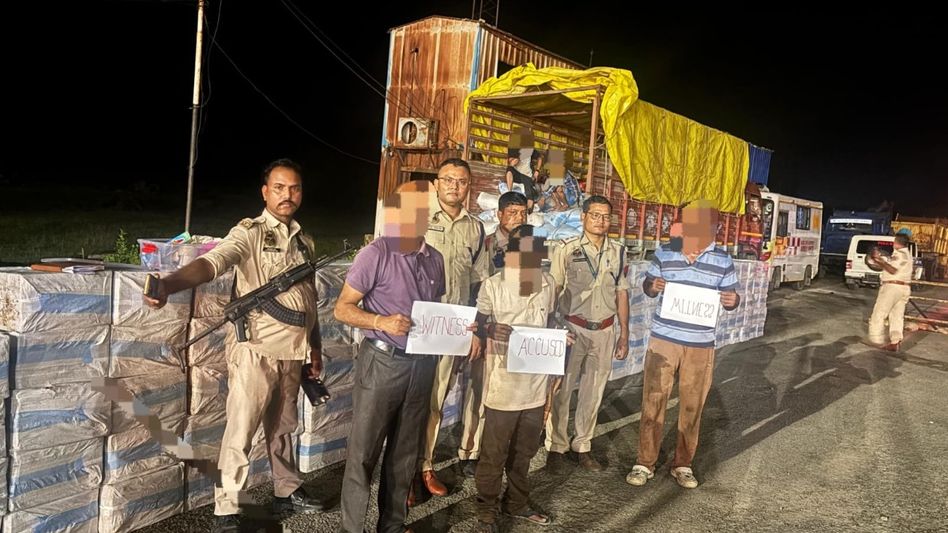 Assam's Cachar Police seizes 21,600 bottles of codeine syrup in major anti-drug operation Assam's Cachar Police seizes 21,600 bottles of codeine syrup in major anti-drug operation