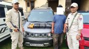 Manipur police seize suspected brown sugar and WY tablets in Churachandpur, one arrested Manipur police seize suspected brown sugar and WY tablets in Churachandpur, one arrested