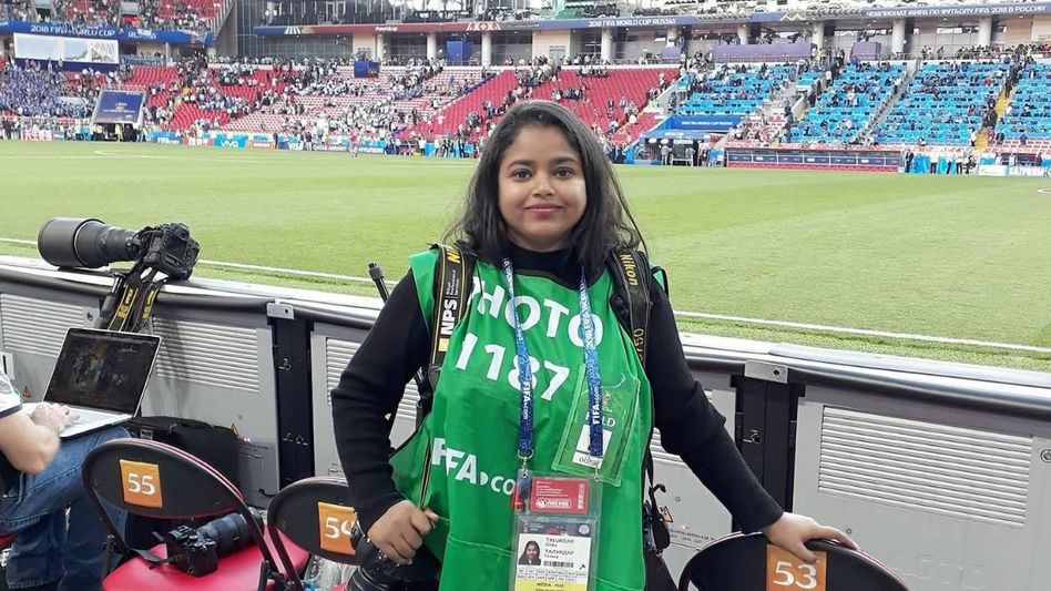 Only Indian and Assamese woman photojournalist Gitika Talukdar accredited by FIFA for Third Men’s FIFA World Cup Only Indian and Assamese woman photojournalist Gitika Talukdar accredited by FIFA for Third Men’s FIFA World Cup
