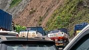 Landslide blocks Pasighat-Aalo highway in Arunachal Pradesh Landslide blocks Pasighat-Aalo highway in Arunachal Pradesh