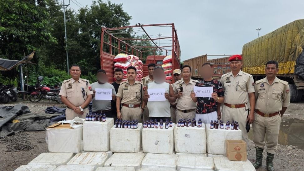 Assam Police seizes 30,000 bottles of Codeine syrup in Kokrajhar, anti-drug crackdown intensifies across state
