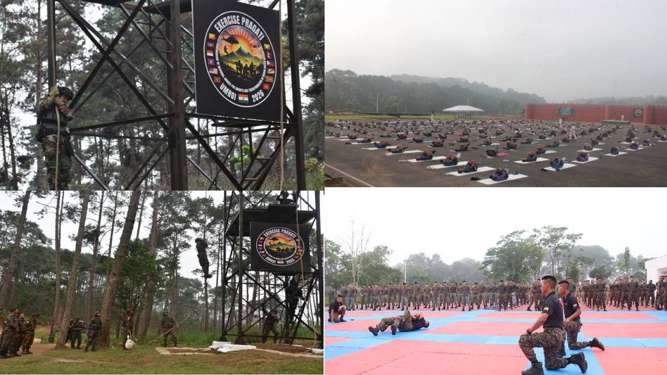 Over 400 troops from 12 nations join Exercise PRAGATI 2026 in Meghalaya’s Umroi Over 400 troops from 12 nations join Exercise PRAGATI 2026 in Meghalaya’s Umroi