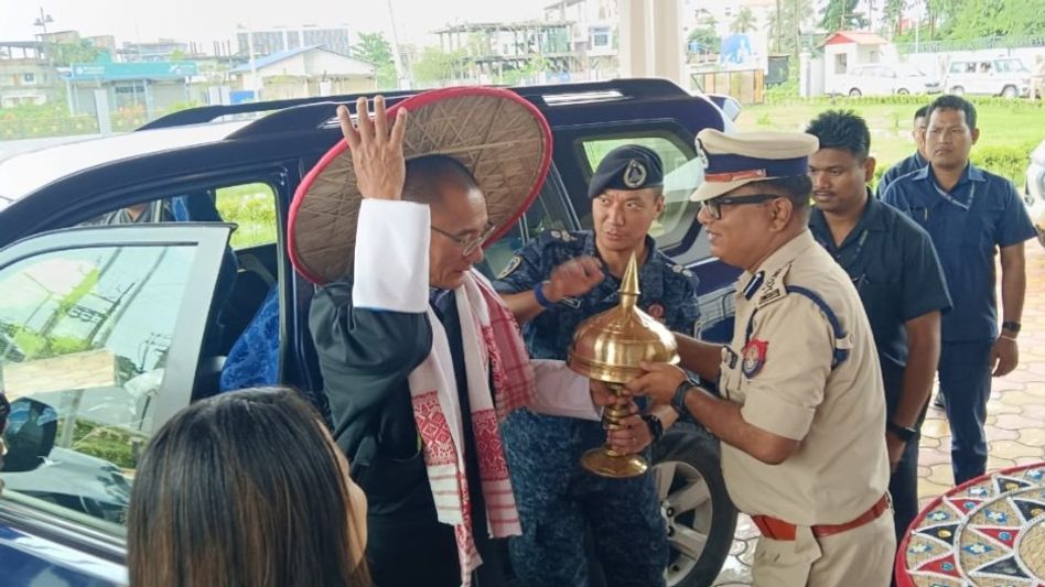 Bhutan PM Tshering Tobgay begins two-day Assam visit, bilateral connectivity projects in focus Bhutan PM Tshering Tobgay begins two-day Assam visit, bilateral connectivity projects in focus
