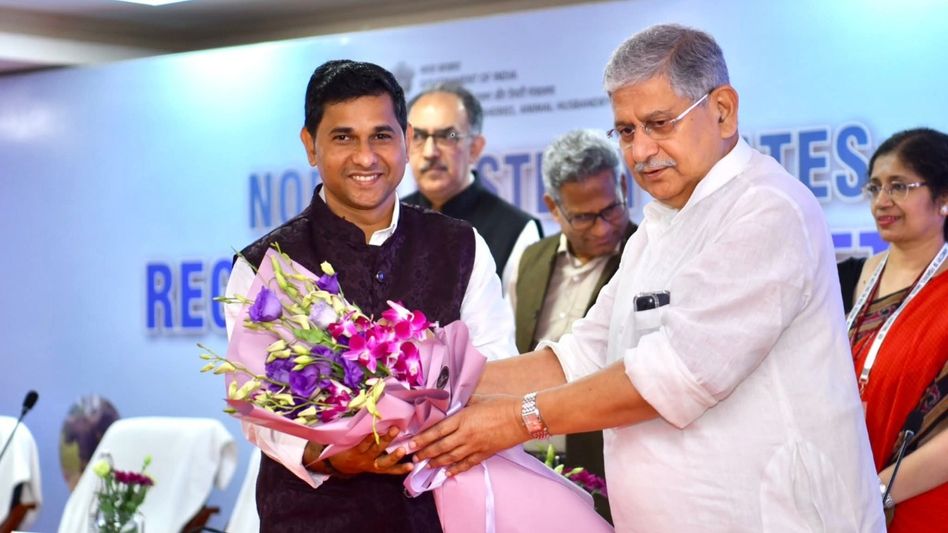 Tripura minister seeks 90:10 PMMSY funding ratio for Northeast, pushes for timely release of funds Tripura minister seeks 90:10 PMMSY funding ratio for Northeast, pushes for timely release of funds