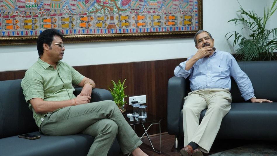 Tripura MP Biplab Deb meets NITI Aayog Vice Chairman, discusses state’s economic growth Tripura MP Biplab Deb meets NITI Aayog Vice Chairman, discusses state’s economic growth