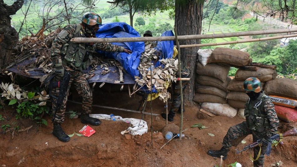 Manipur police destroy illegal bunkers, recover IEDs and assault rifles in twin operations Manipur police destroy illegal bunkers, recover IEDs and assault rifles in twin operations