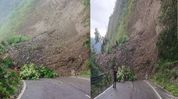 Massive landslide blocks Potin-Ziro highway amid heavy rain in Arunachal Massive landslide blocks Potin-Ziro highway amid heavy rain in Arunachal