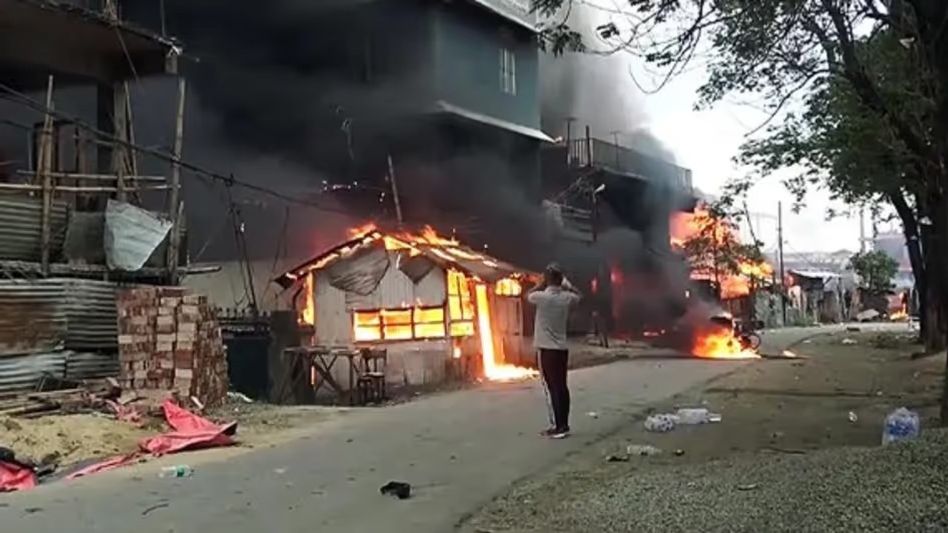 Kuki CSO alleges four-hour armed attack on Manipur's Mongkot Chepu village Kuki CSO alleges four-hour armed attack on Manipur's Mongkot Chepu village