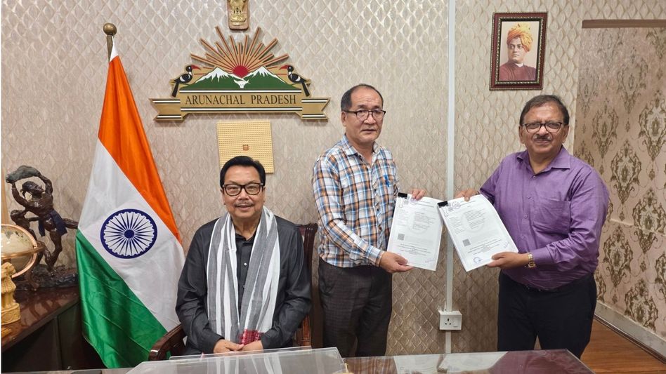 Arunachal signs MoA for 1750 MW Demwe Lower Hydroelectric Project in Lohit district Arunachal signs MoA for 1750 MW Demwe Lower Hydroelectric Project in Lohit district