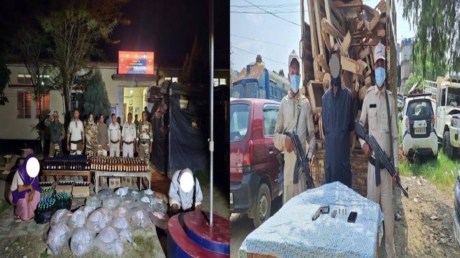 Manipur: Security forces arrest UNLF(P) cadre, recover arms and suspected extorted property Manipur: Security forces arrest UNLF(P) cadre, recover arms and suspected extorted property